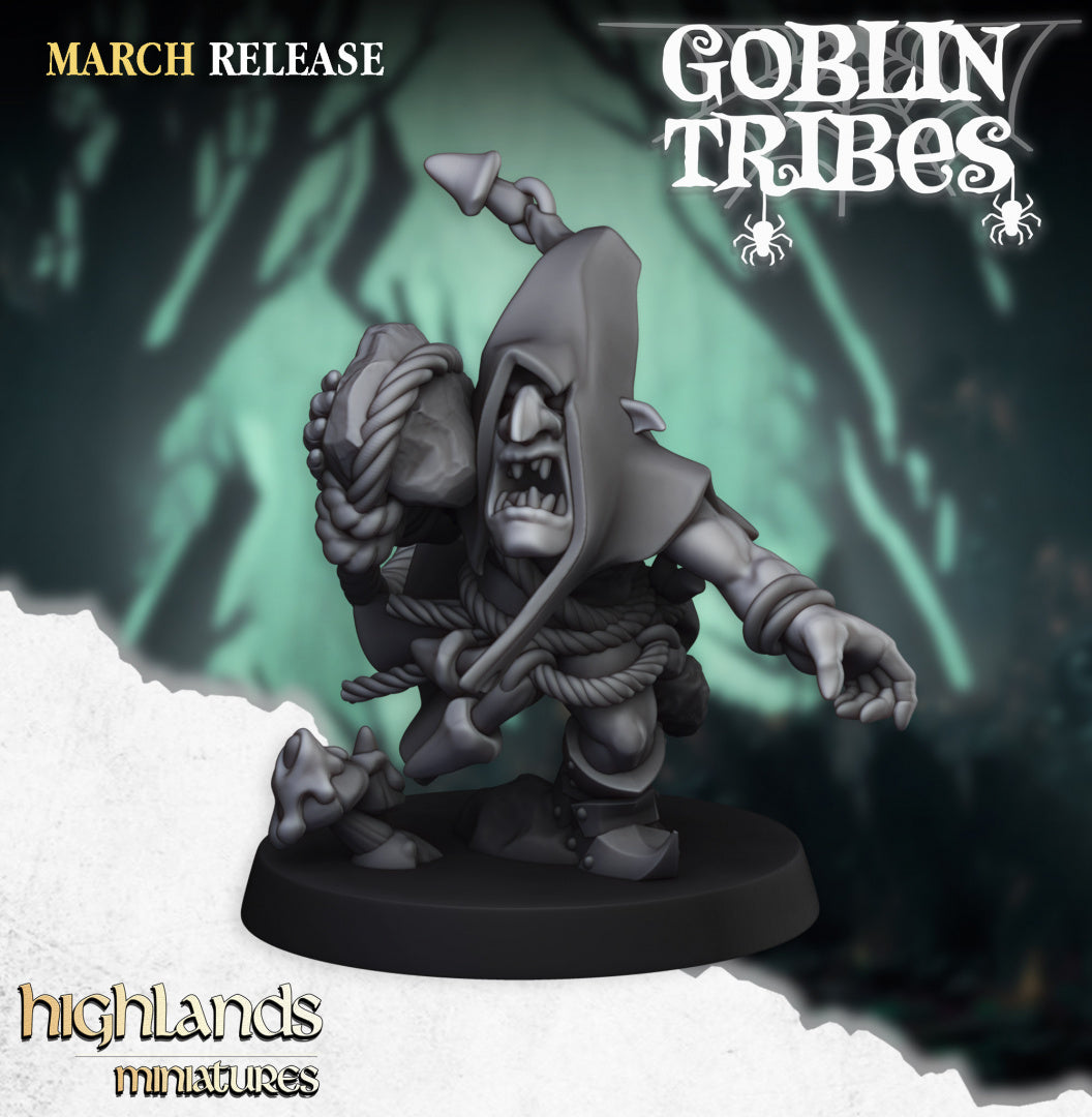 Swamp goblin stone throwers - unit