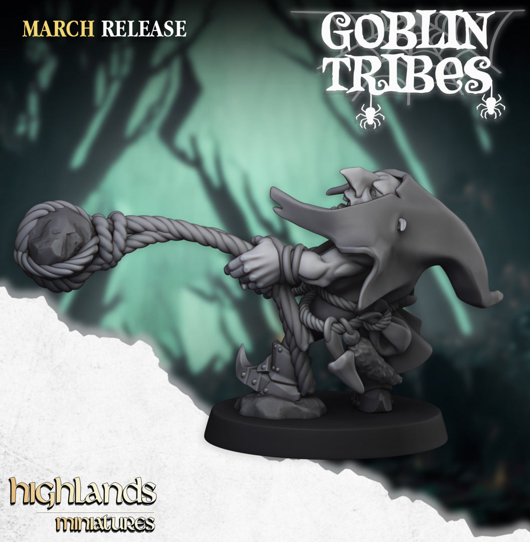 Swamp goblin stone throwers - unit