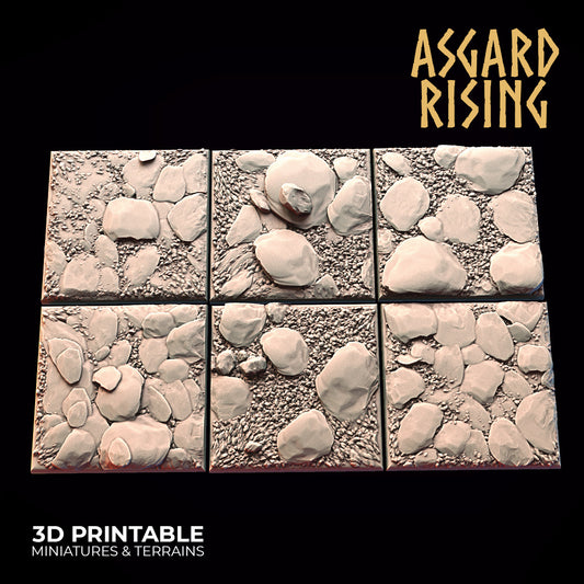 40mm square tundra bases